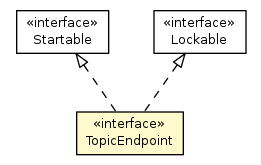 Package class diagram package TopicEndpoint