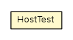 Package class diagram package HostTest