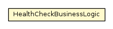 Package class diagram package HealthCheckBusinessLogic