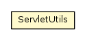 Package class diagram package ServletUtils