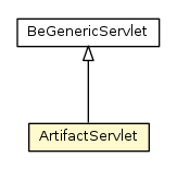 Package class diagram package ArtifactServlet