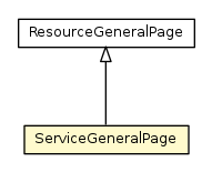 Package class diagram package ServiceGeneralPage