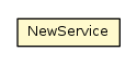 Package class diagram package NewService