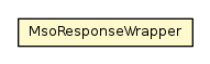 Package class diagram package MsoResponseWrapper