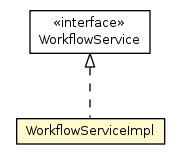 Package class diagram package WorkflowServiceImpl